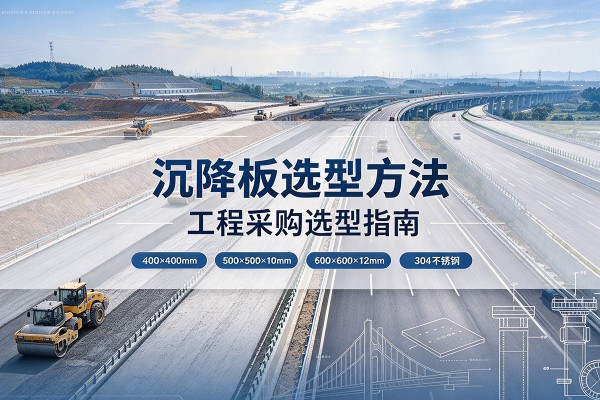 邢台沉降板选择方法