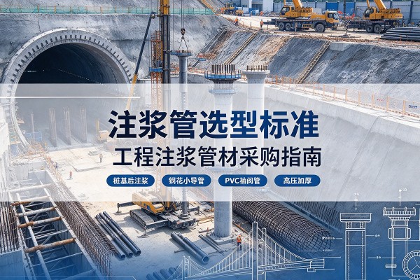 邢台注浆管选型标准