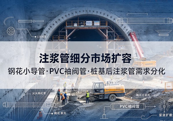 邢台注浆管细分市场扩容，隧道钢花小导管、PVC 袖阀管、桩基后注浆管需求分化