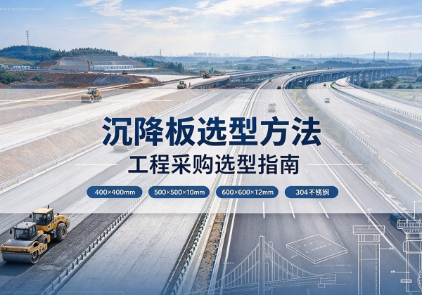 邢台沉降板选择方法